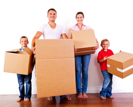 Removal van outside a Highbury property for a same-day move