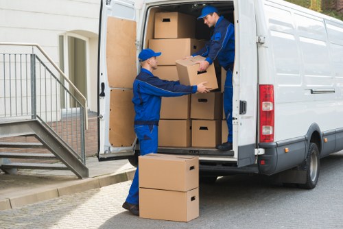 Safe transaction section for Man And Van Highbury customers