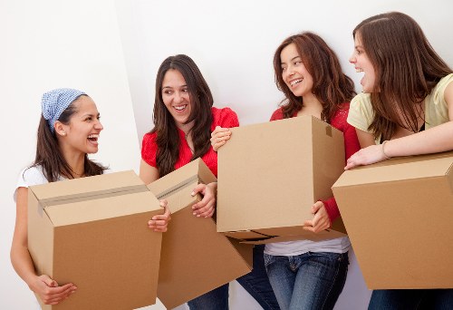 Commercial moving truck service for businesses in Highbury