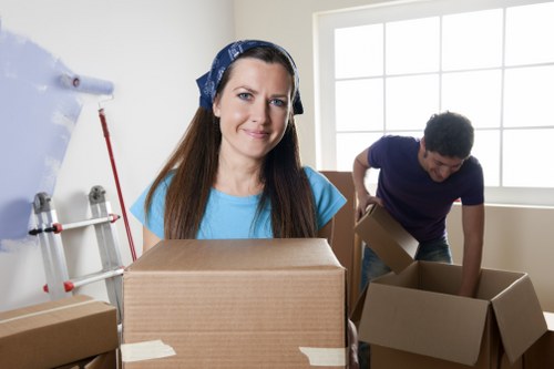 Secure storage options for furniture and boxes in Highbury